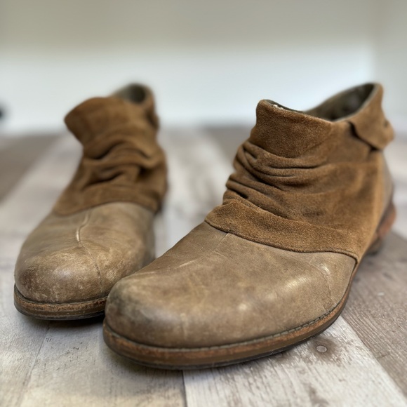 Patagonia Women’s Addie Ruffle Tan Leather Bootie Size 8 Performance Boot - Picture 5 of 12